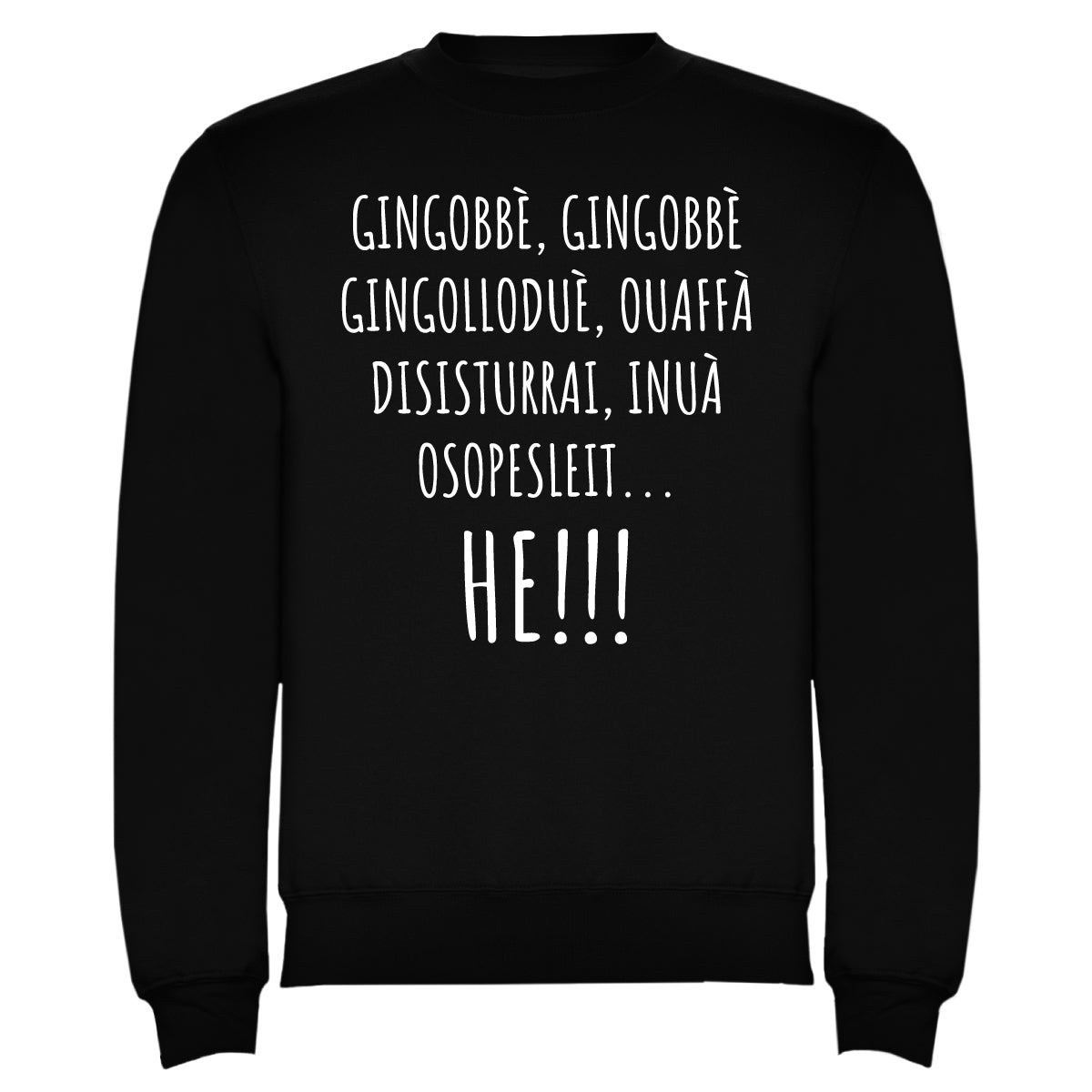 Felpa Girocollo Natale "Gingobbè" - Identity SRLs