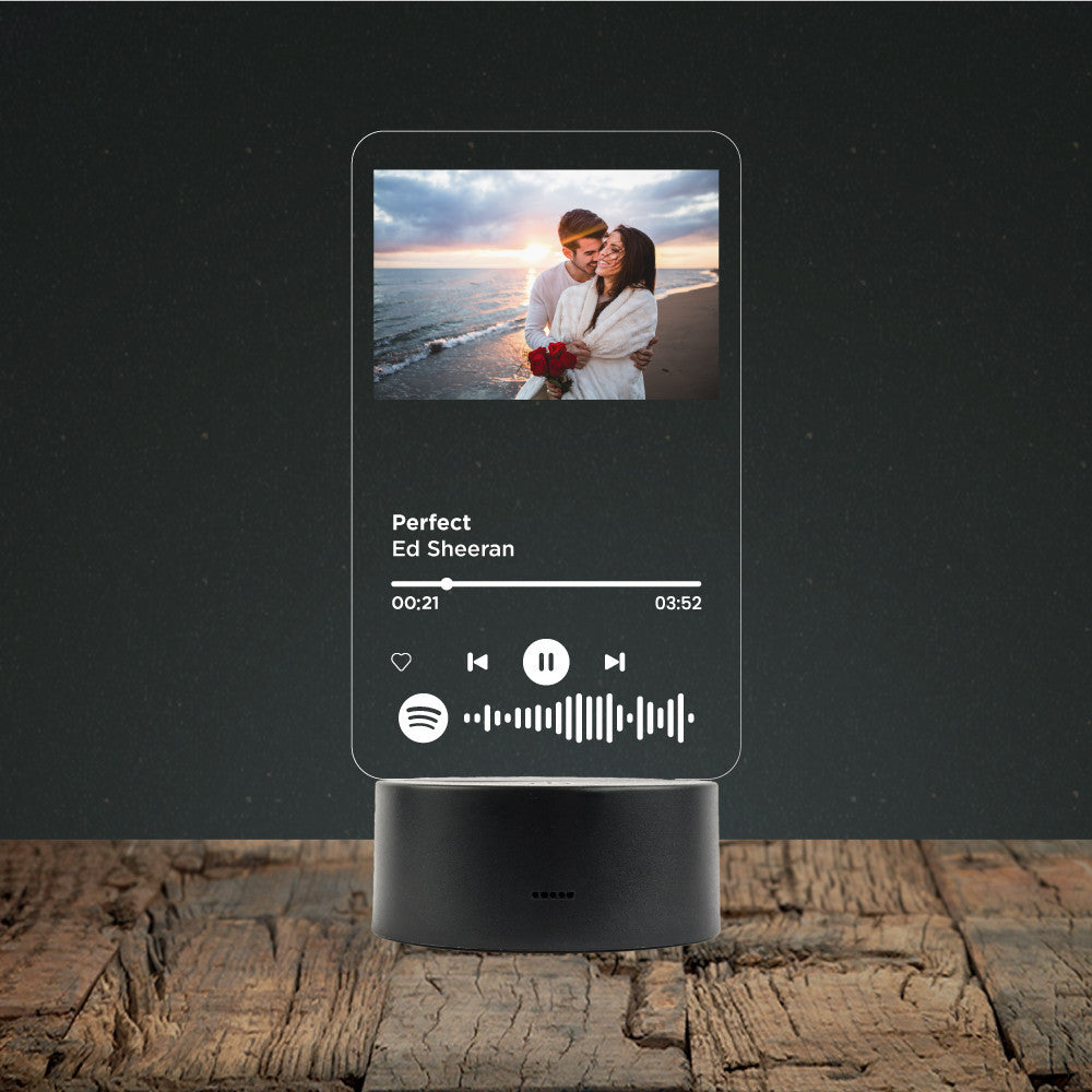 Lampada Spotify personalizzata