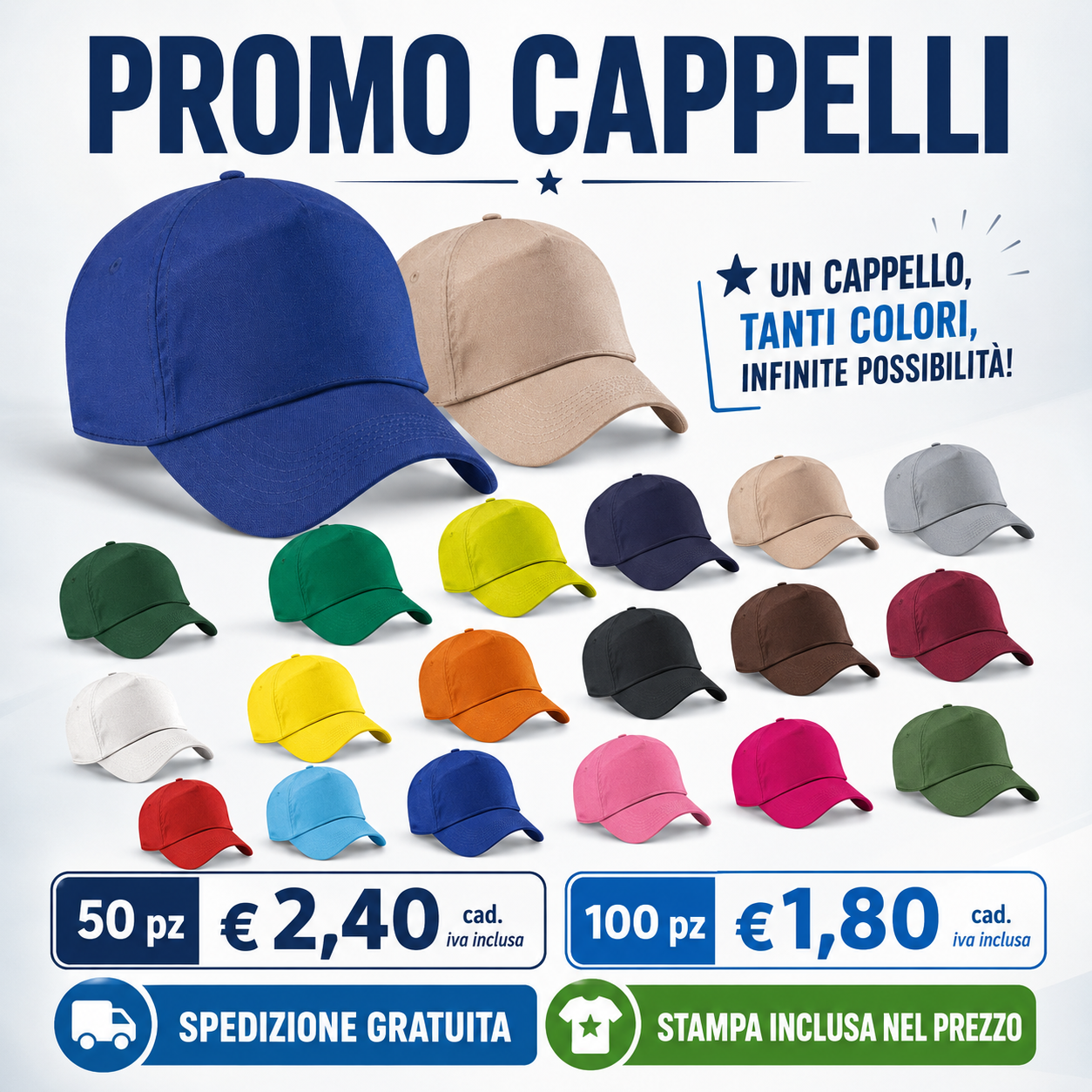 Promo cappelli