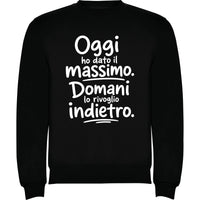 Ho dato il massimo