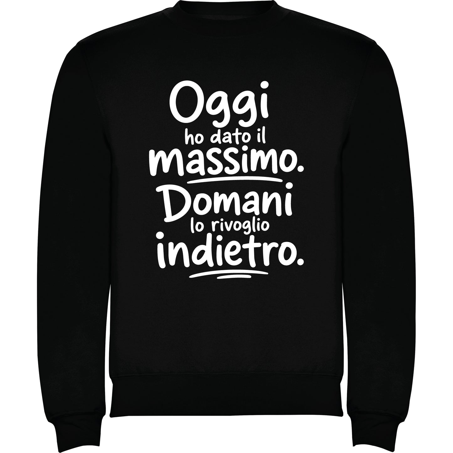 Ho dato il massimo