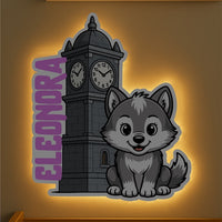 Lampada Avellino "Torre e lupetto"