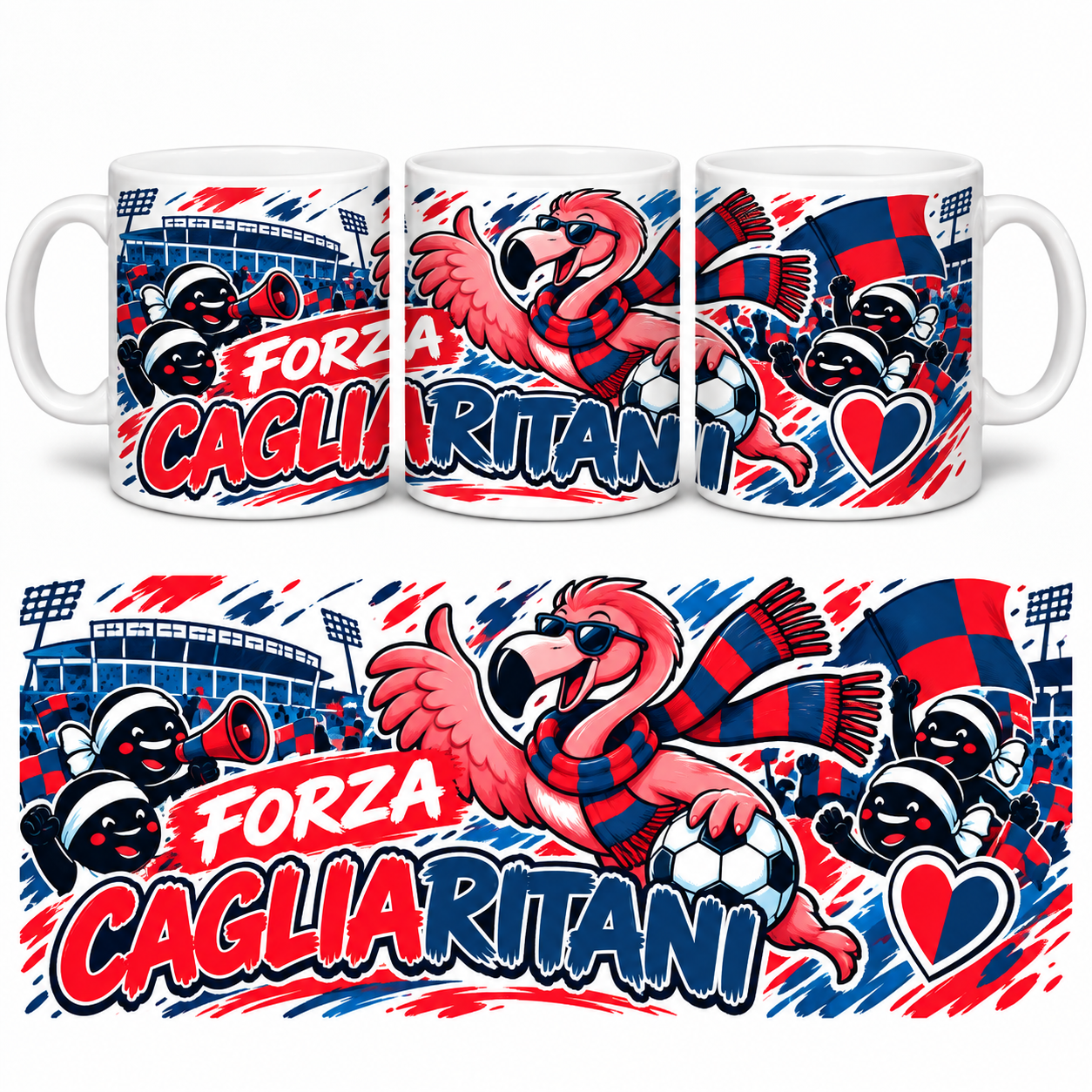 Tazza forza cagliaritani