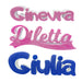 Nome in polistirolo
