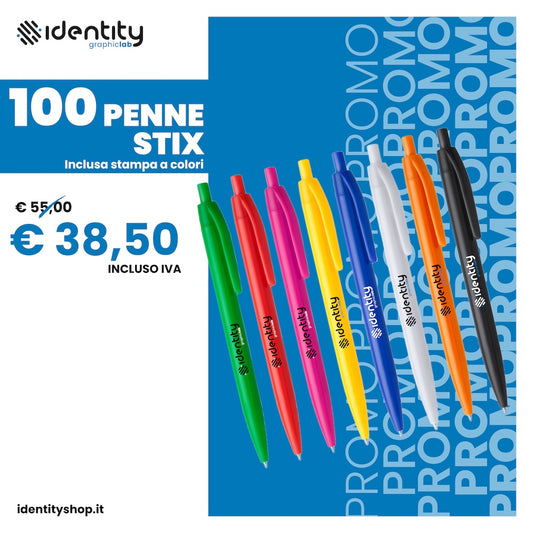 Promo 100 penne Stix