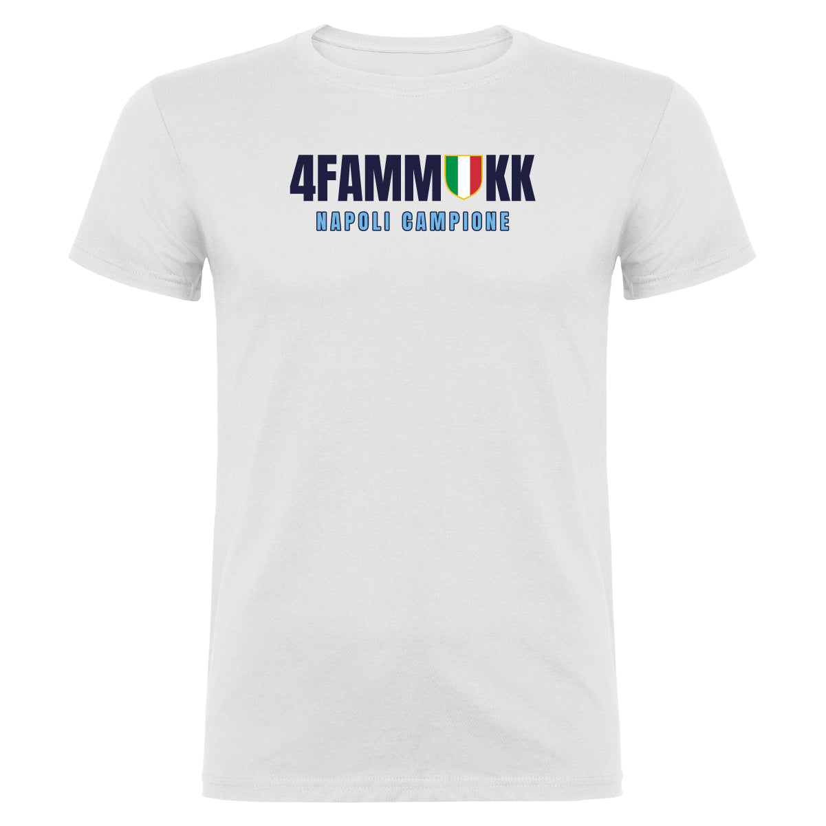 T-shirt Napoli "4fammokk" + portachiavi OMAGGIO
