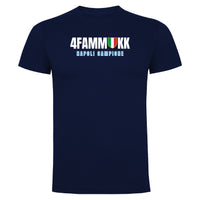 T-shirt Napoli "4fammokk" + portachiavi OMAGGIO