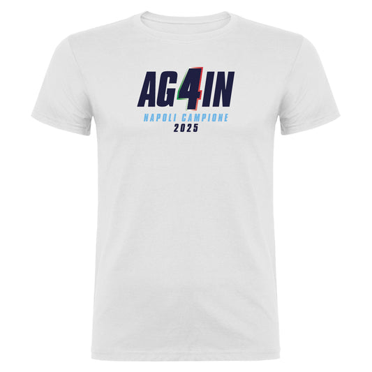 T-shirt Napoli "Again" + portachiavi OMAGGIO