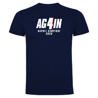 T-shirt Napoli "Again" + portachiavi OMAGGIO