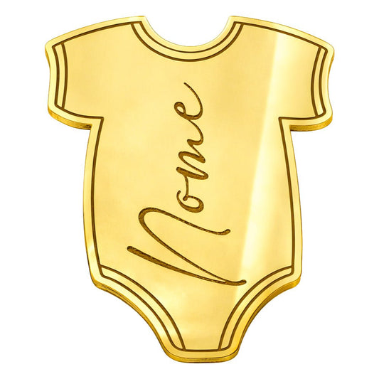 Body neonato con nome - Identity SRLs