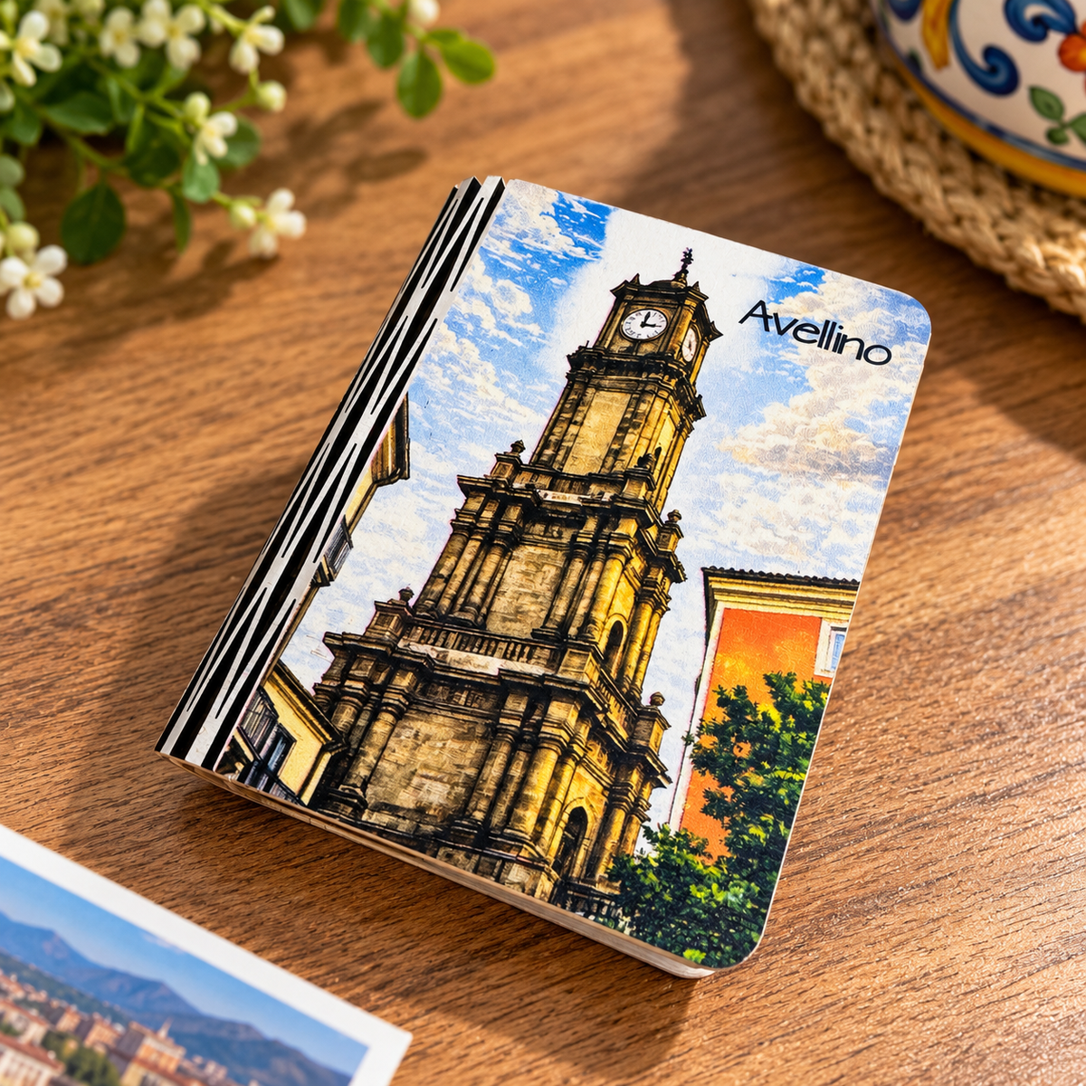 Calamita libro in legno 55x70 mm con inserto - Identity SRLs