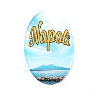 Calamita ovale in plexiglass trasparente 50x75 mm - Identity SRLs