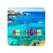 Calamita quadrata in plexiglass trasparente 50x50 mm - Identity SRLs
