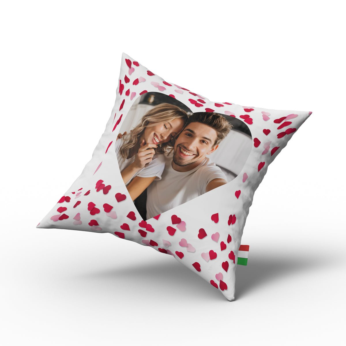 Cuscino cuore con foto - Identity SRLs