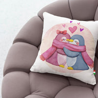 Cuscino love pinguini - Identity SRLs