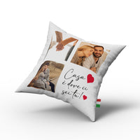 Cuscino love tris foto - Identity SRLs