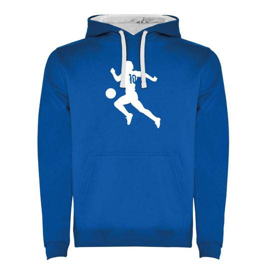 Felpa con cappuccio Napoli "Maradona" - Identity SRLs
