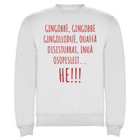 Felpa Girocollo Natale "Gingobbè" - Identity SRLs