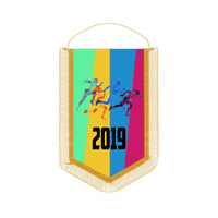 Gagliardetto pentagonale 26x35 cm - Identity SRLs
