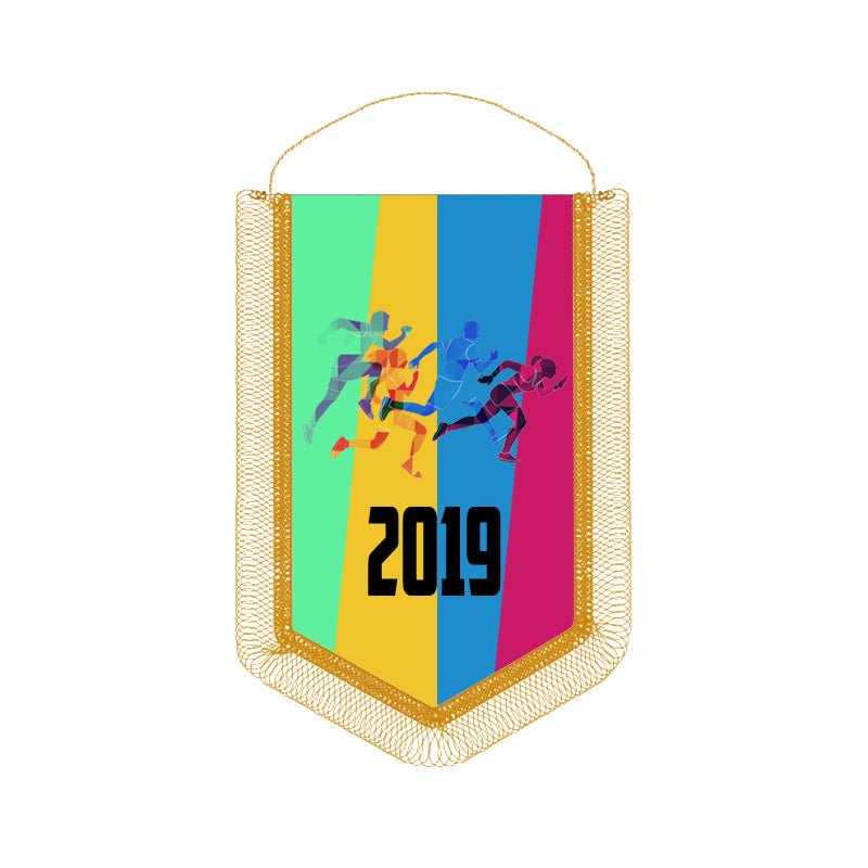 Gagliardetto pentagonale 26x35 cm - Identity SRLs