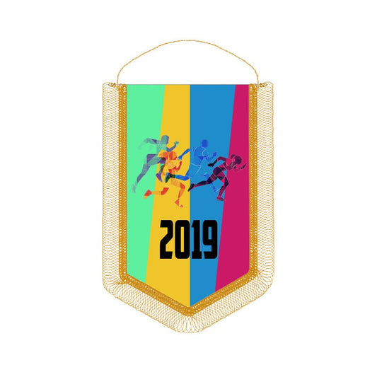 Gagliardetto pentagonale 26x35 cm - Identity SRLs