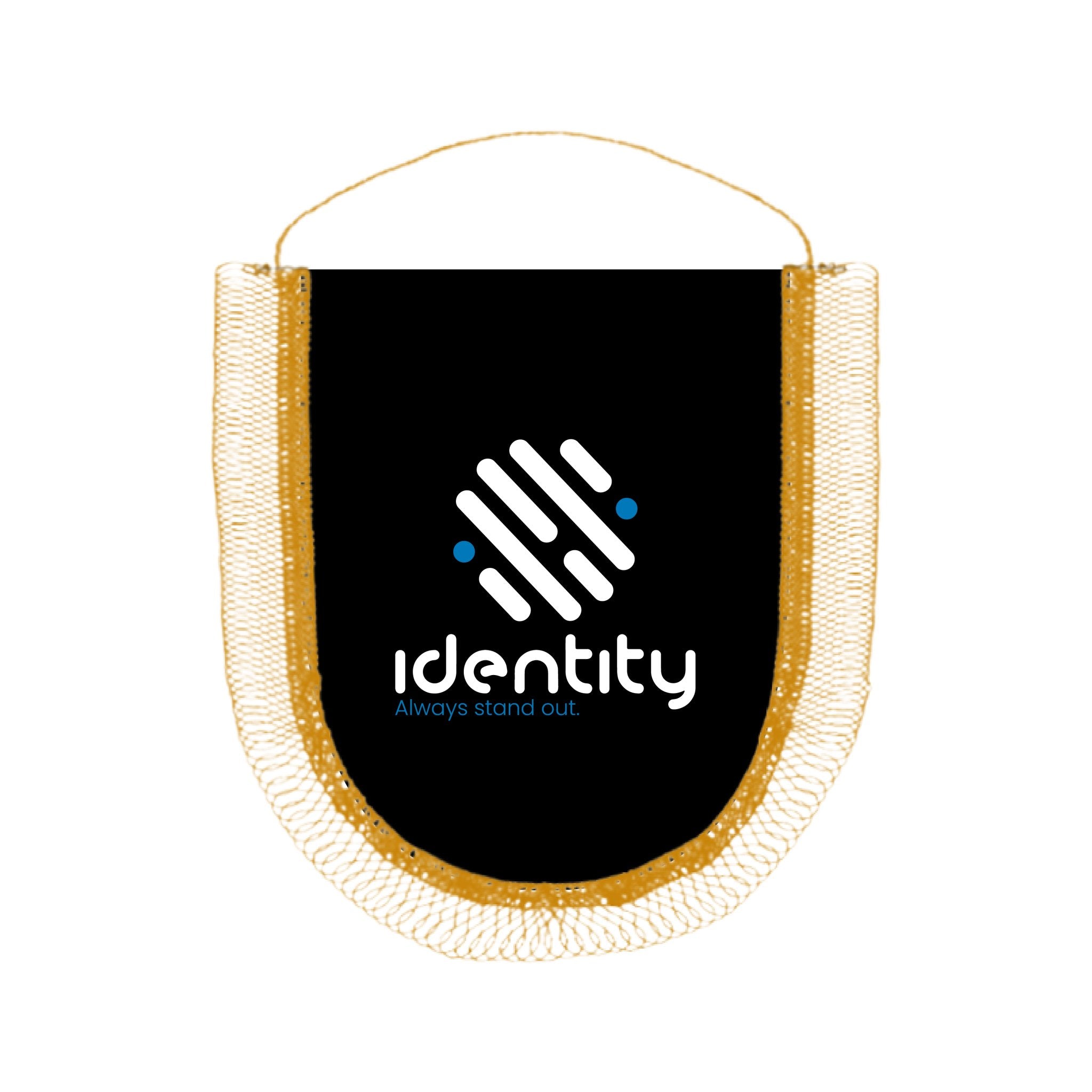 Gagliardetto scudo 29x33 cm - Identity SRLs