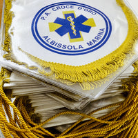 Gagliardetto scudo 9x11 cm - Identity SRLs