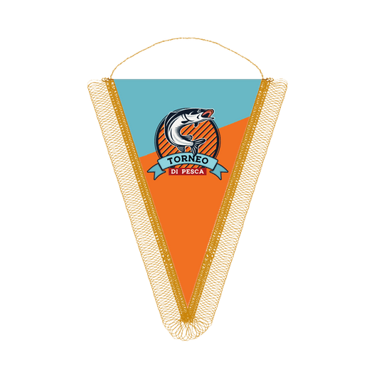 Gagliardetto triangolare 22x30 cm - Identity SRLs