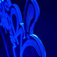 Lampada led personalizzata con foto in plexiglass - Identity SRLs