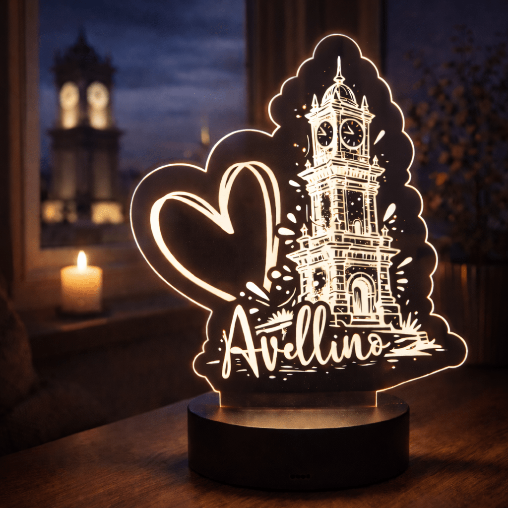 Lampada Torre dell'Orologio Avellino - Identity SRLs