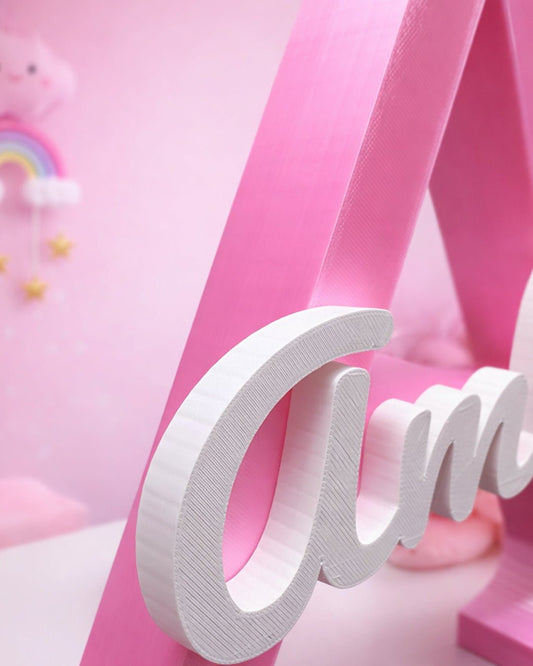 Lettera + Nome 3D in PLA - Identity SRLs