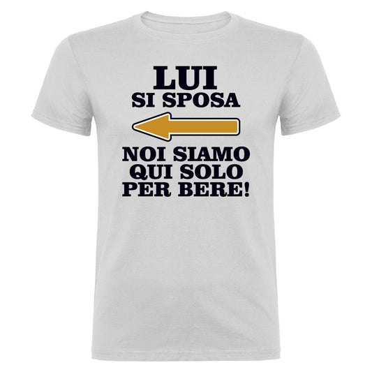 Lui si sposa, noi siamo qui solo per bere! - Identity SRLs