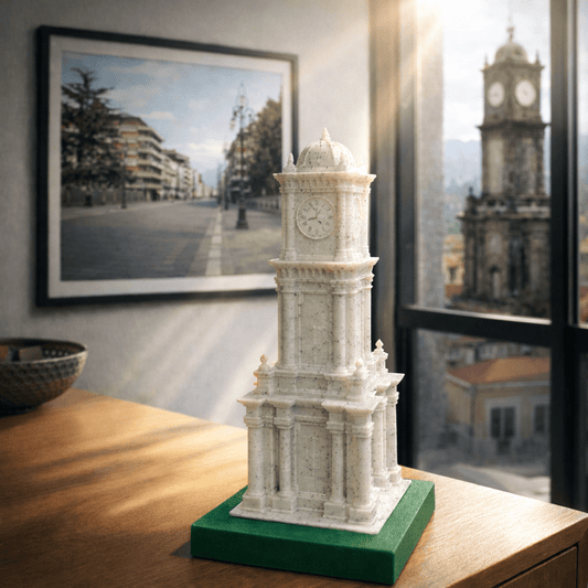 Miniatura Torre dell'orologio 3D in PLA - Identity SRLs