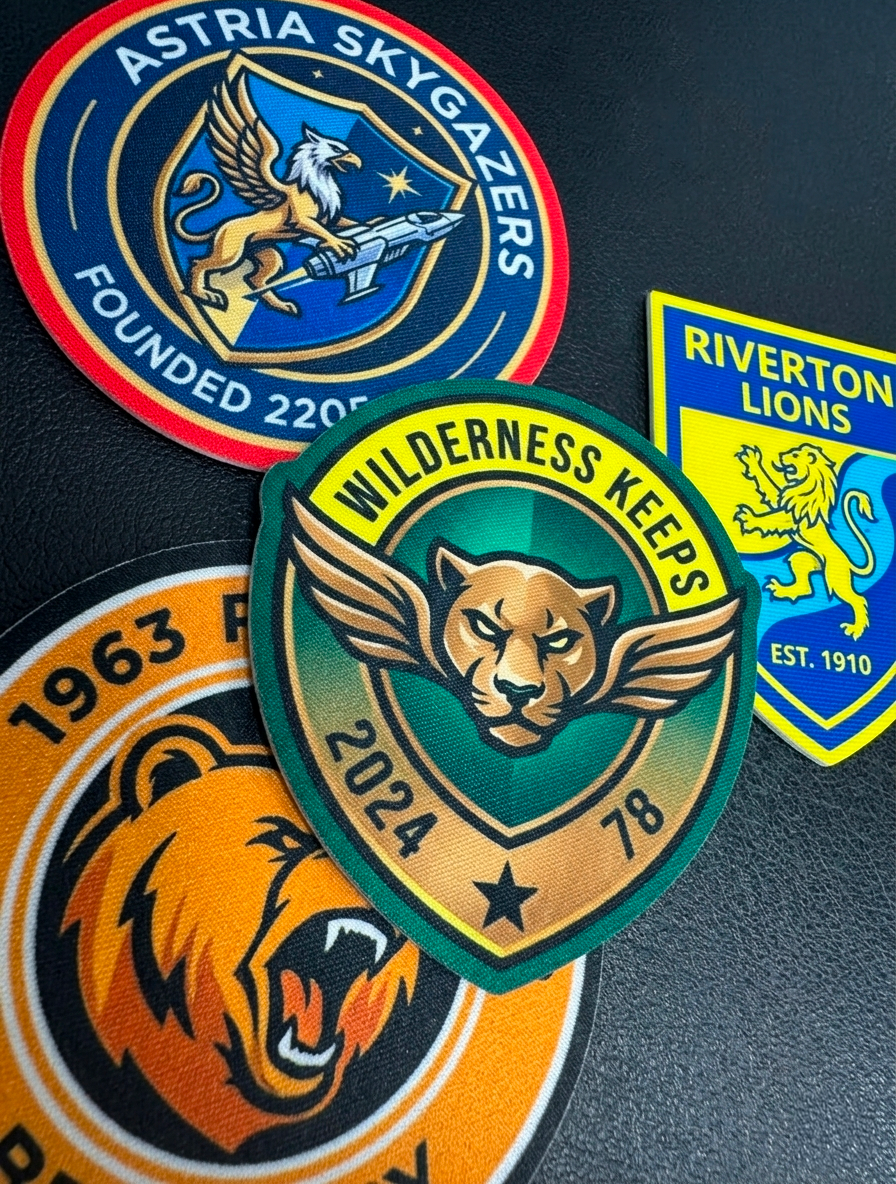 Patch stampate in sublimazione - Identity SRLs