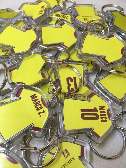 Portachiavi maglia in plexiglass - Identity SRLs