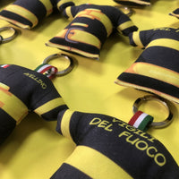 Portachiavi Vigile del fuoco maglia in tessuto imbottito - Identity SRLs