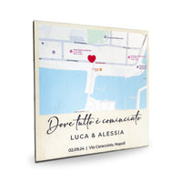 Quadretto "Dove tutto è cominciato" - Identity SRLs