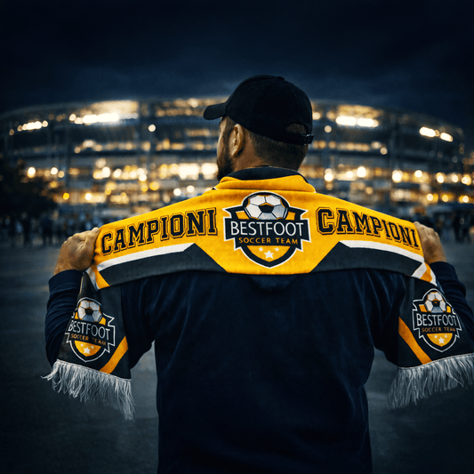 Sciarpa da stadio in poliestere 130x18 cm - Identity SRLs