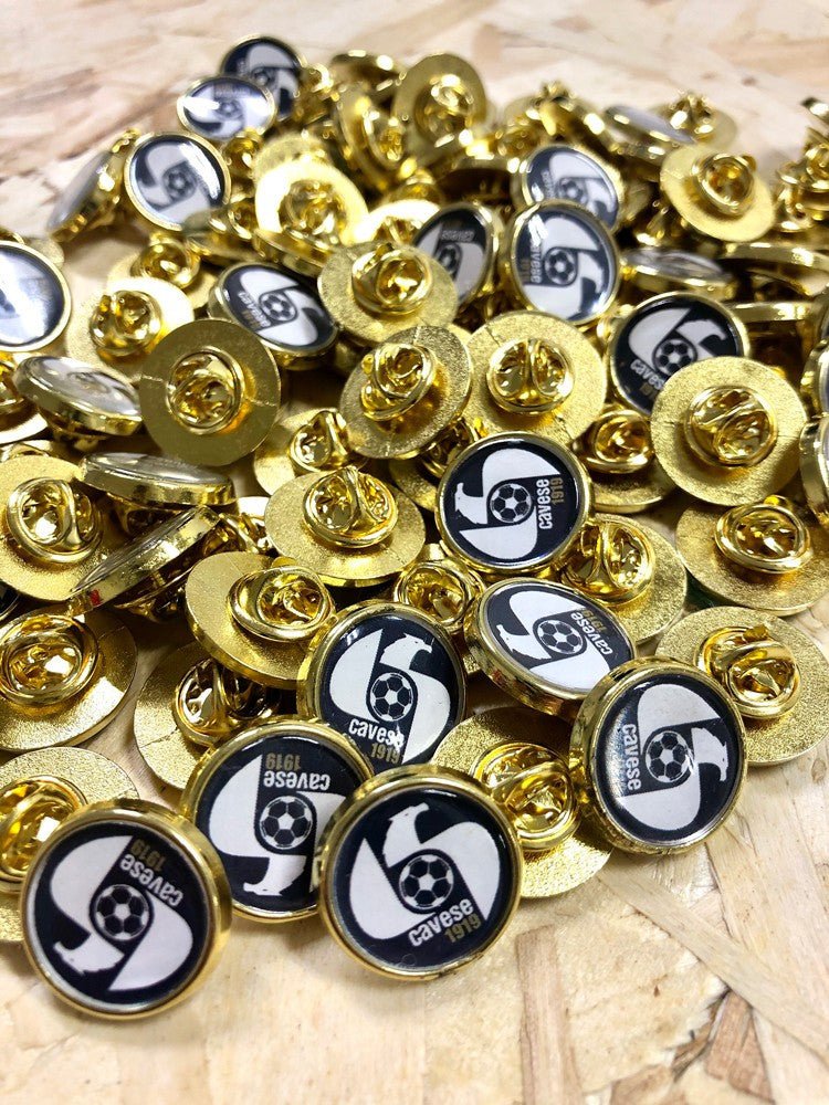 Spilla da giacca in metallo rotonda - Identity SRLs