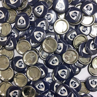 Spilla rotonda in latta 56 mm - Identity SRLs
