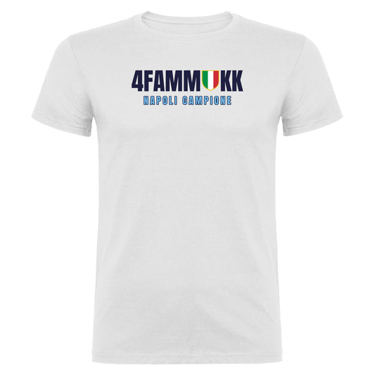 T-shirt Napoli "4fammokk" + portachiavi OMAGGIO - Identity SRLs