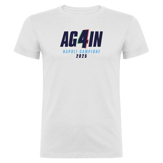 T-shirt Napoli "Again" + portachiavi OMAGGIO - Identity SRLs