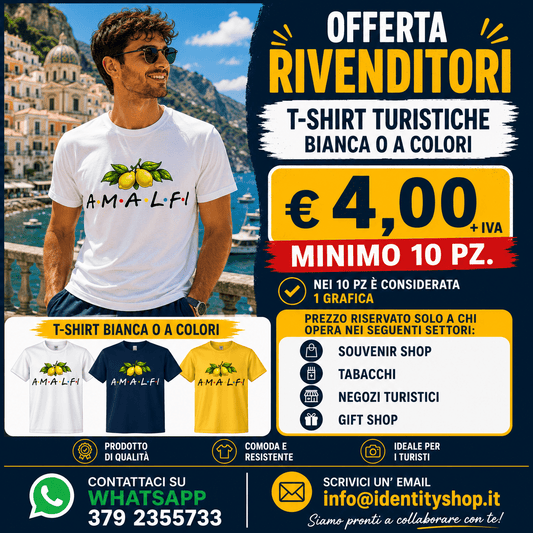 T-shirt souvenir - Identity SRLs