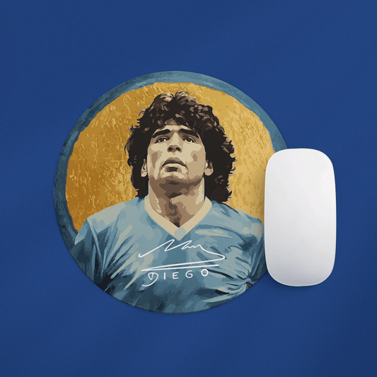 Tappetino mouse Maradona tondo - Identity SRLs