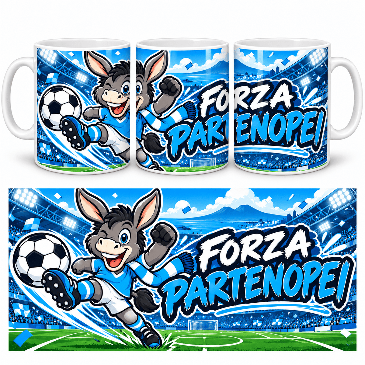 Tazza forza partenopei - Identity SRLs