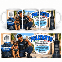 Tazza Poliziotto 01 - Identity SRLs