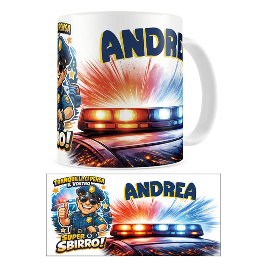 Tazza Poliziotto - Identity SRLs